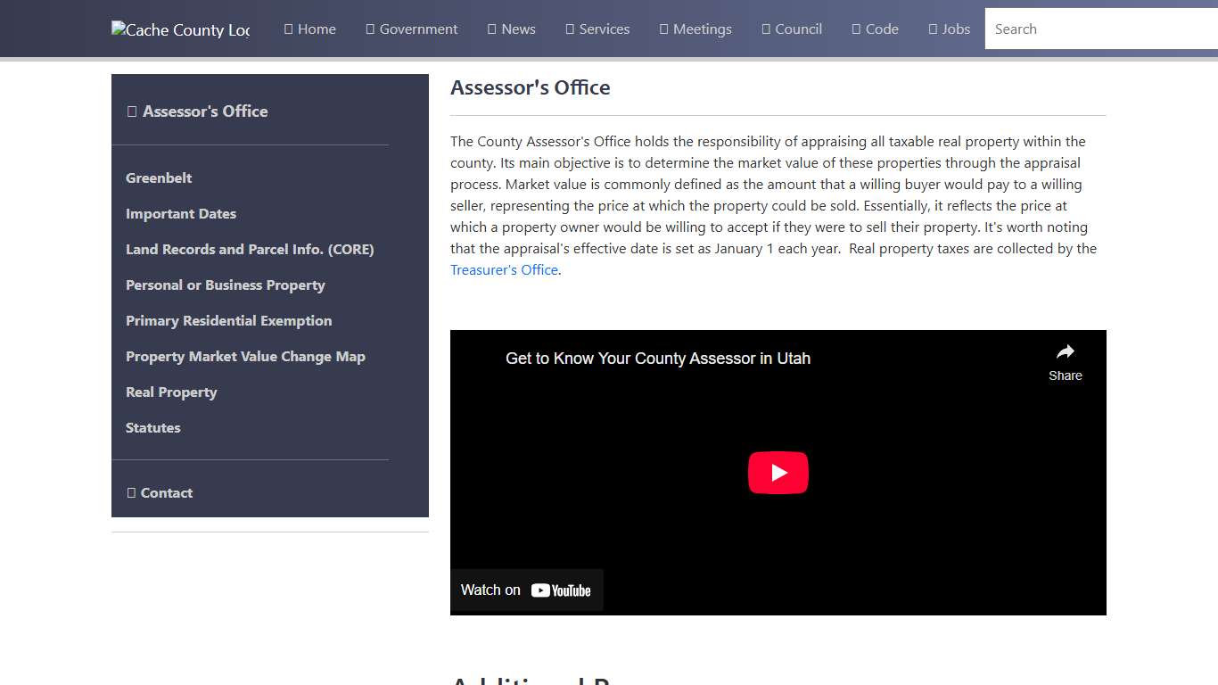 Official Site of Cache County, Utah - Assessor's Office